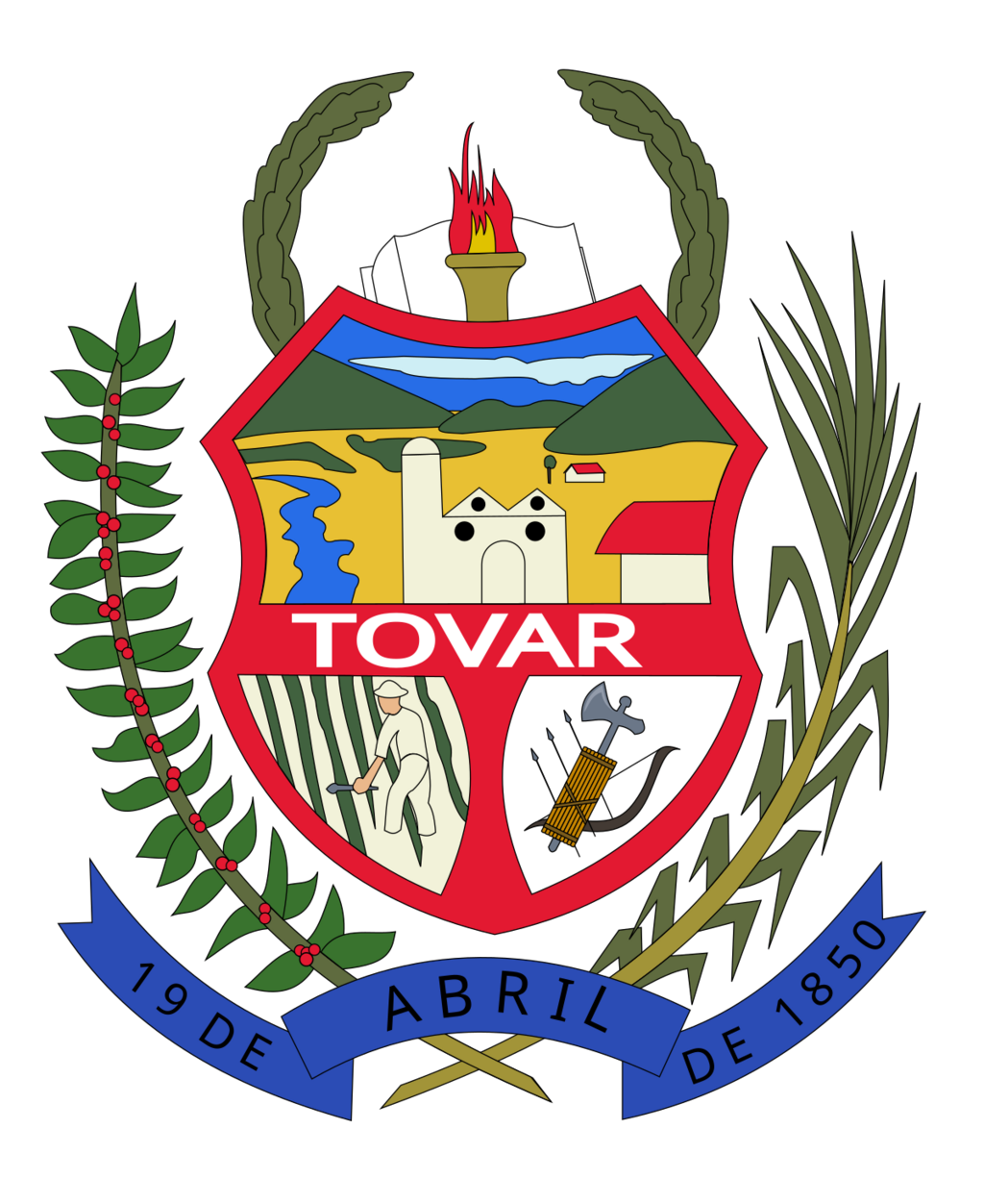 Escudo del Municipio Tovar
